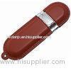 Personalized Leather USB Flash Drive 16GB With Plug And Play Function