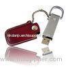 Eco Friendly High Speed Red USB 2.0 Leather USB Flash Drive 128GB