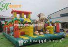 Customized Inflatable Fun City With King Kong Monkey Giant Outdoor Inflatable Toys