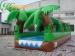 Commercial Grade 0.55mm Outdoor Inflatable Water Slip And Slide For Playing Center