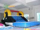 Custom Kids Outdoor Inflatable Pool Water Slide For Rental Business