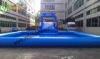 Big Blue Dolphin Inflatable Pool Water Slide For Outdoor Entertainment