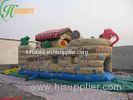 Exciting Inflatable Bouncy Slide / Bounce House With slides For Rent