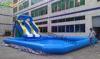 Giant Commercial Outdoor Inflatable Water Slide With A PoolFor Parks