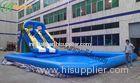 Giant Commercial Outdoor Inflatable Water Slide With A PoolFor Parks