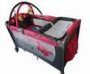 Small Soft Red Vertical Portable Baby Playpen For Home , Double Layer