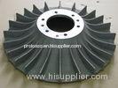 ASTM Precision Machining Services Cast Iron Impeller With Powder Coating