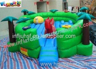 Customized Outside Kids Inflatable Amusement Park Equipment with Digital Printing