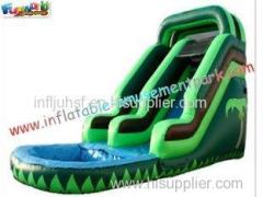 Kids Play Toys Big Commercial Outdoor Inflatable Backyard Water Parks Slides for re-sale