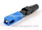 Singlemode / MultimodeSC UPC Quick assembly connector for FTTH / FTTD / FTTX