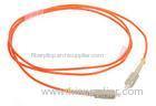SC / FC / LC Multimode Duplex Fiber Patch Cord with Orange color cable