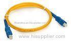 Data processing networks SC Simplex Fiber Optic Patch Cord with Single Mode fiber