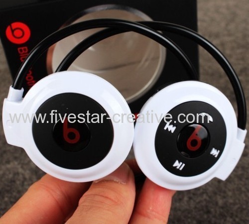 Hot Beats Mini503 Wireless Stereo Bluetooth Sports Back-Earphone Headsets with Built-in Mic
