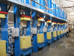 Automatic hi pressure casting line for tank