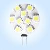 Super Bright 120lm 5050 SMD 12VDC 1.8W G4 Led Light Halogen Bulbs Replacement 9pcs