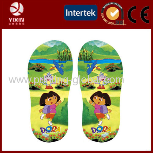 2014 Cartoon Hot stamping foil for EVA children slipper
