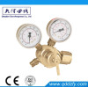 Full brass oxygen gas pressure regulator