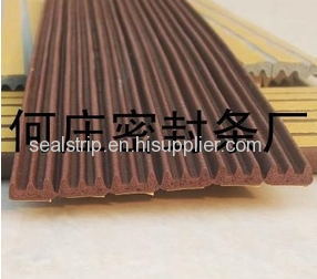 Supply of P-type E-type EPDM foam seal strip