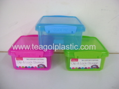 Clip and lock storage container 1.2L plastic