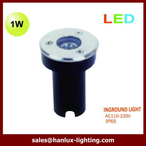 1W IP65 high power led underground light