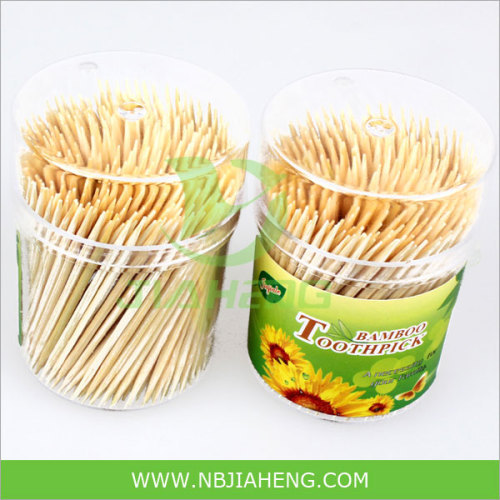 Disposable Natural Bamboo Toothpicks with Double Points