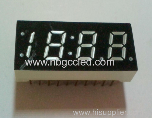 Seven Segment LED display 0.33inch 4 digits red color