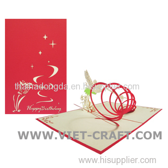 Tinkerbell 2 pop up 3D card