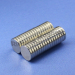 Strong Thin Neodymium Magnet D12 x 2mm N45 Magnet Plate with NiCuNi coating