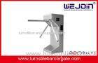 Automated waist high Tripod Turnstile Gate vehicle access control barriers , Rotation Pan