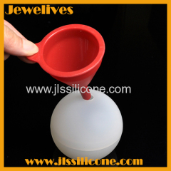 Not collapsibale silicone funnel wholesale
