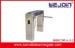 Stainless Steel Automatic half height Tripod Turnstile Gate Fault Detection