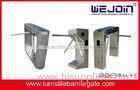 Stainless Steel BRT Station turnstile security systems , Iron with Powder Housing