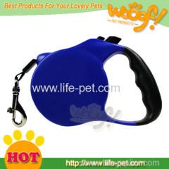 Rubber handle dog leash