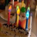 Color flame candle - 1