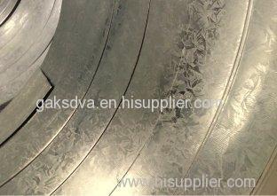 Custom 508mm Dry or Oiled SGCE DDQ Hot Dip Galvanized Steel Strip