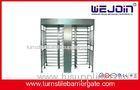 Exhibition Stainless steel Access Control Turnstile Gate Standard RS485