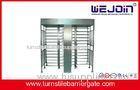 Exhibition Stainless steel Access Control Turnstile Gate Standard RS485
