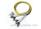 FC Singlemode Fiber Optic Pigtail with OFNP / OFNR Jacket