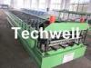 Automatical Steel Roof Roll Forming Machine C r 12 Cutting Blade with PANASONIC PLC Control System