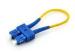 SC UPC APC Fiber Loopback for network components testing , customized