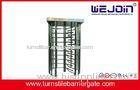 pedestrian gate access control Turnstile Compatible With IC , ID , Magcard , Bar code