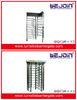 Pedestrian security gates Full Height Turnstile With Memory Function