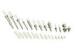 durable Broadband FTTX Fiber Optical Ferrule for Data network communication