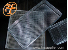 Stainless wire mesh baskets for Bakery