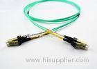 Mini LC Fiber Optic Patch Cord with OM3 LSZH Jacket , OS1 / OS2 / OM1 / OM2