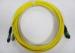 Flat / Round MPO / MTP fiber optic patch cables for 12core Ribbon Fiber Cable