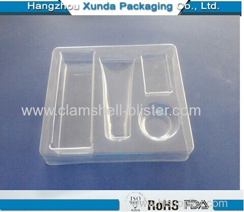 Plastic tray blister tray