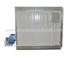 electric paint curing oven