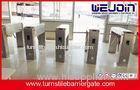 220V Automated waist high Tripod Turnstile Gate vehicle access control barriers , Rotation Pan