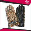 Fashion ladies PU prited gloves for sale